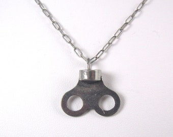 Single Wind Up Key necklace. Made to Order