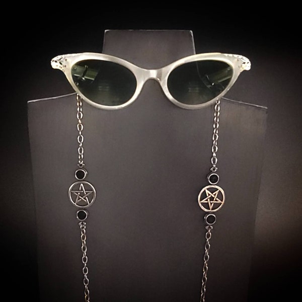 Pentagram Eyeglass Holder. Made to Order