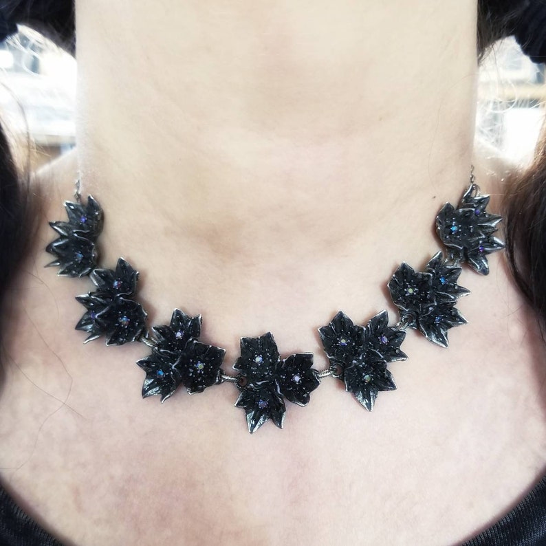 Succulent collar. Succulent blossoms. Flower necklace ...