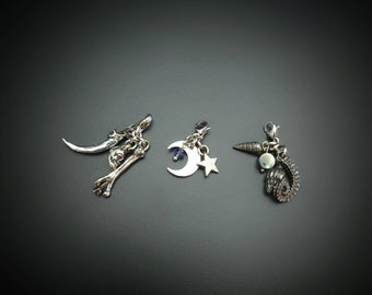 Add-on charms for bone charm ring