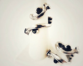 Bone wrap Ring. Bone Jewelry.