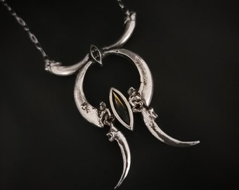 NYX Claw Pendant. Bird Claw Necklace. Made to Order