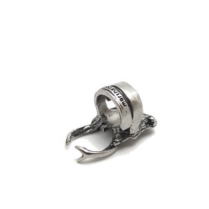 Stag Beetle Ring, Bug Ring, Insect Ring image 2