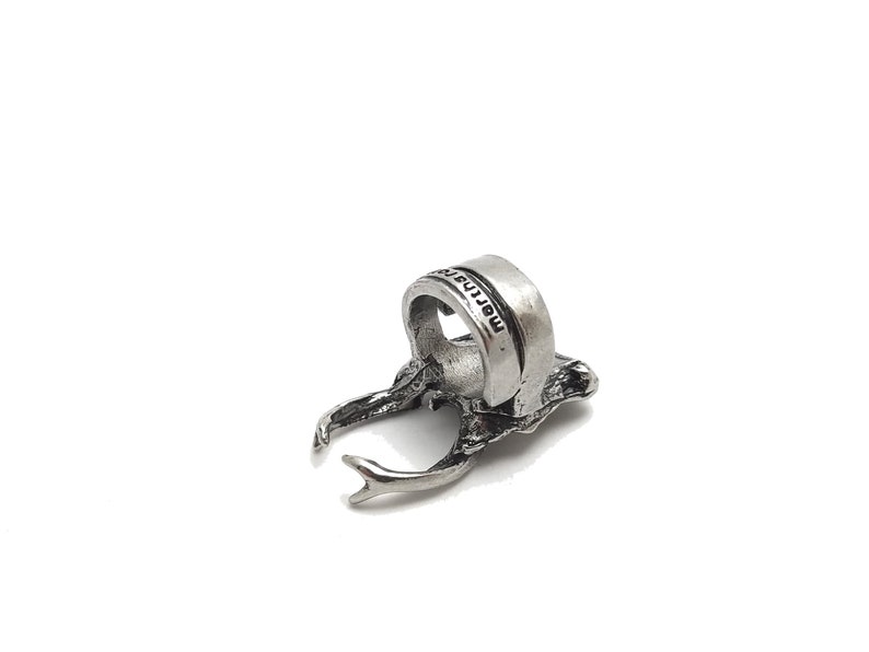 Stag Beetle Ring, Bug Ring, Insect Ring image 2