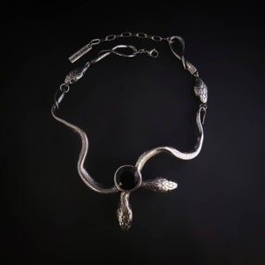 Rat Snake Collar. Snake Necklace.