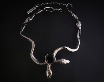 Rat Snake Collar. Snake Necklace.