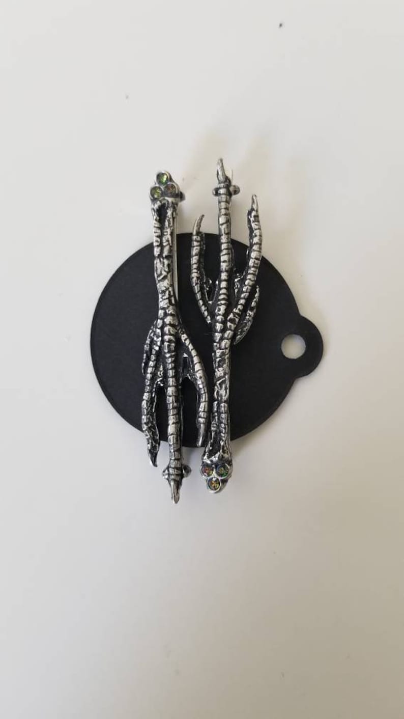 Quail Feet Hair Pins