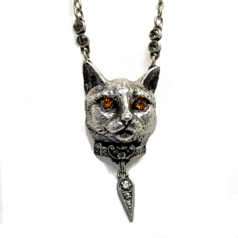 Cat Necklace Big Fn Kitty Necklace Cat Jewelry