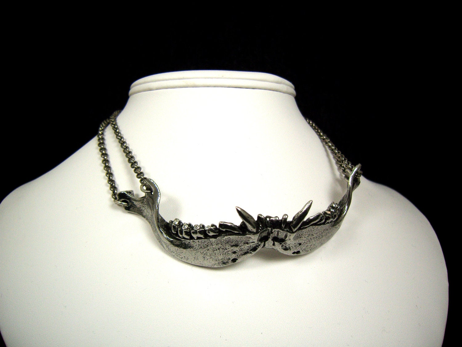 Cat Jaw Necklace Etsy