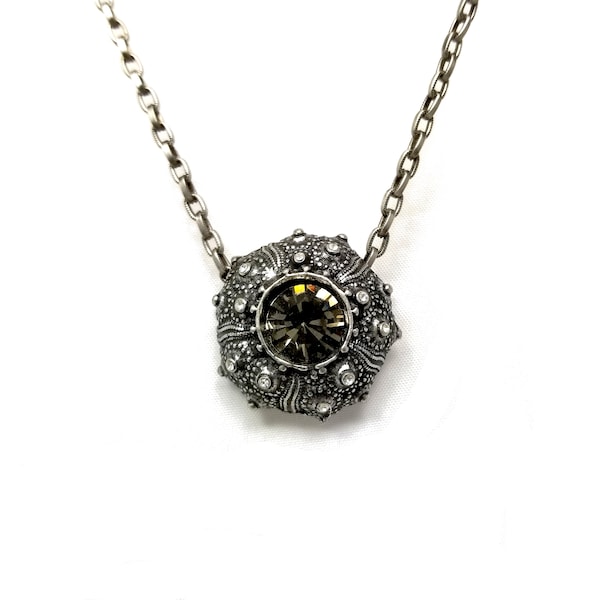 Urchin Necklace. Sea Urchin Necklace. Ocean Life. Sealife. DSLN. Made to Order