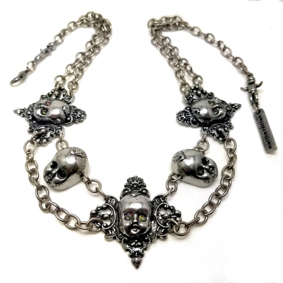 Baby head deals necklace