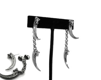 Raven Claw Dangle/Post Combo Earrings. Raven Claw Earrings. Raven Talon Earrings. Departed. Posts