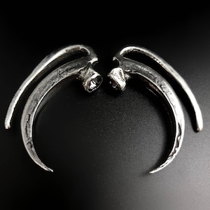 Eagle Claw Earweights. Ear Weights. Hangers. Golden Eagle Claws.