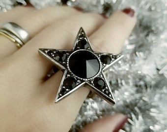 Star Ring. Star jewelry. Stars