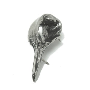 Bird Skull Pin. Broach