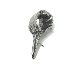 Bird Skull Pin. Broach