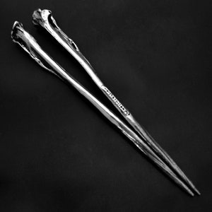 Bone Hair Stick. Hair pick. Hair sticks.