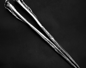 Palillo de hueso para el pelo. Palillos para el pelo. Hechos a medida.