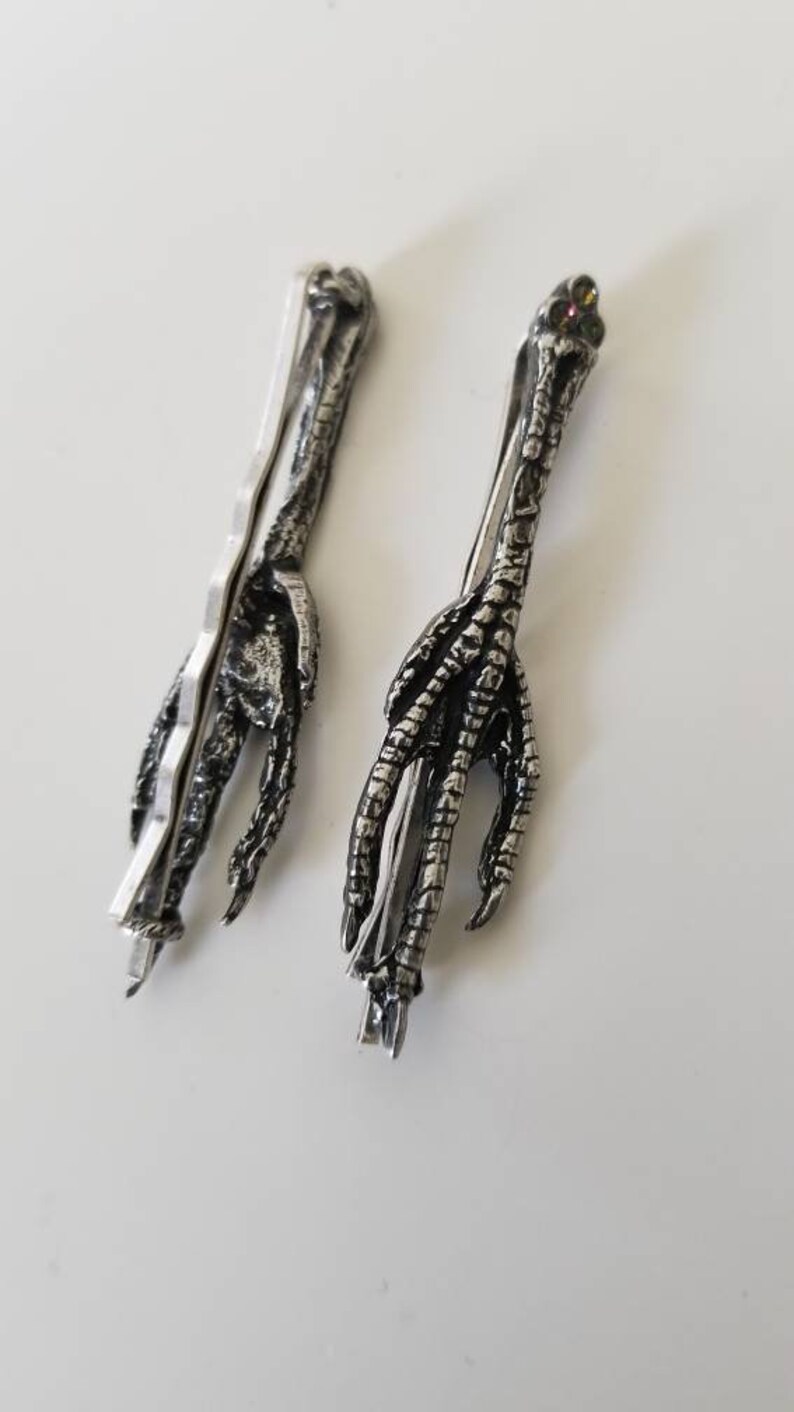 Quail Feet Hair Pins