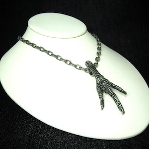 Chicken Foot Necklace. Bird Foot. DFN