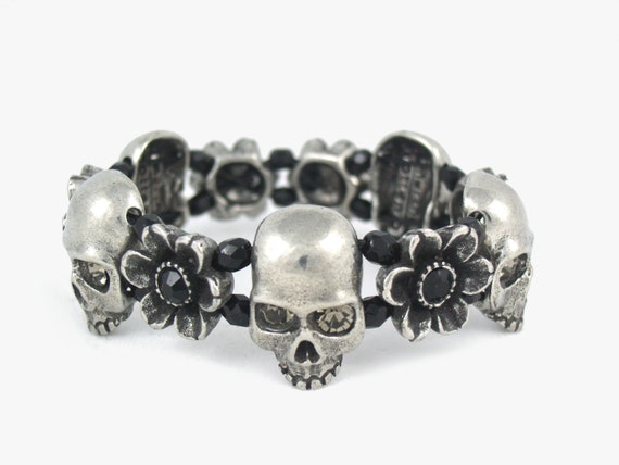 Stretch 2024 skull bracelet