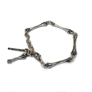 Bone Chain Bracelet. Bone Jewelry