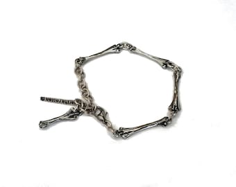 Bone Chain Bracelet. Bone Jewelry