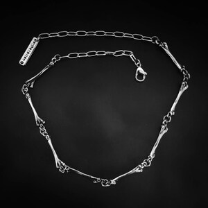 Bone Chain Necklace. DBN image 2