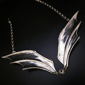 Fricken Bats. Bat wings. Bat necklace.