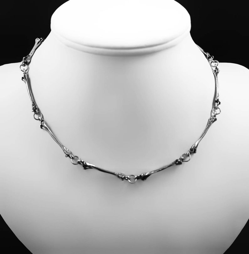 Bone Chain Necklace. DBN image 3