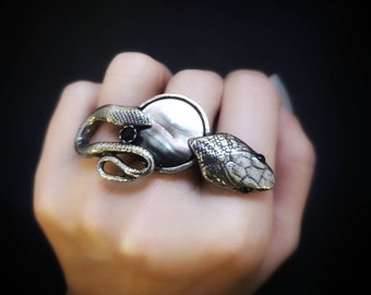 Rat Snake Ring. Snake Ring