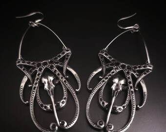 Nouveau Hummingbird Earrings