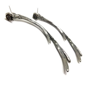 Large Antler Earrings. Antler Earrings. Posts. Antlers. Familiars