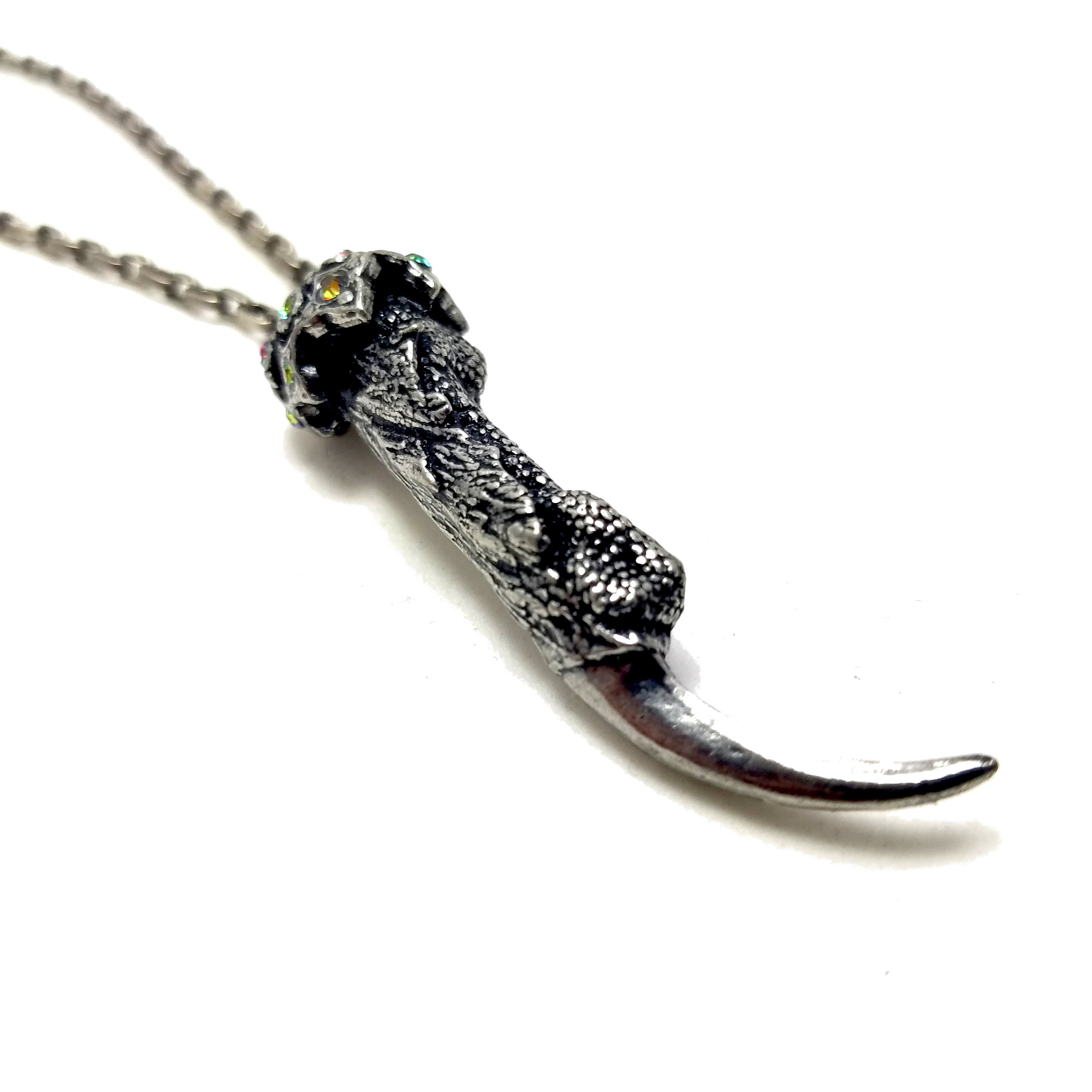 Owl Talon Necklace. Owl Necklace. Talon Necklace. Bird Claw. DCN