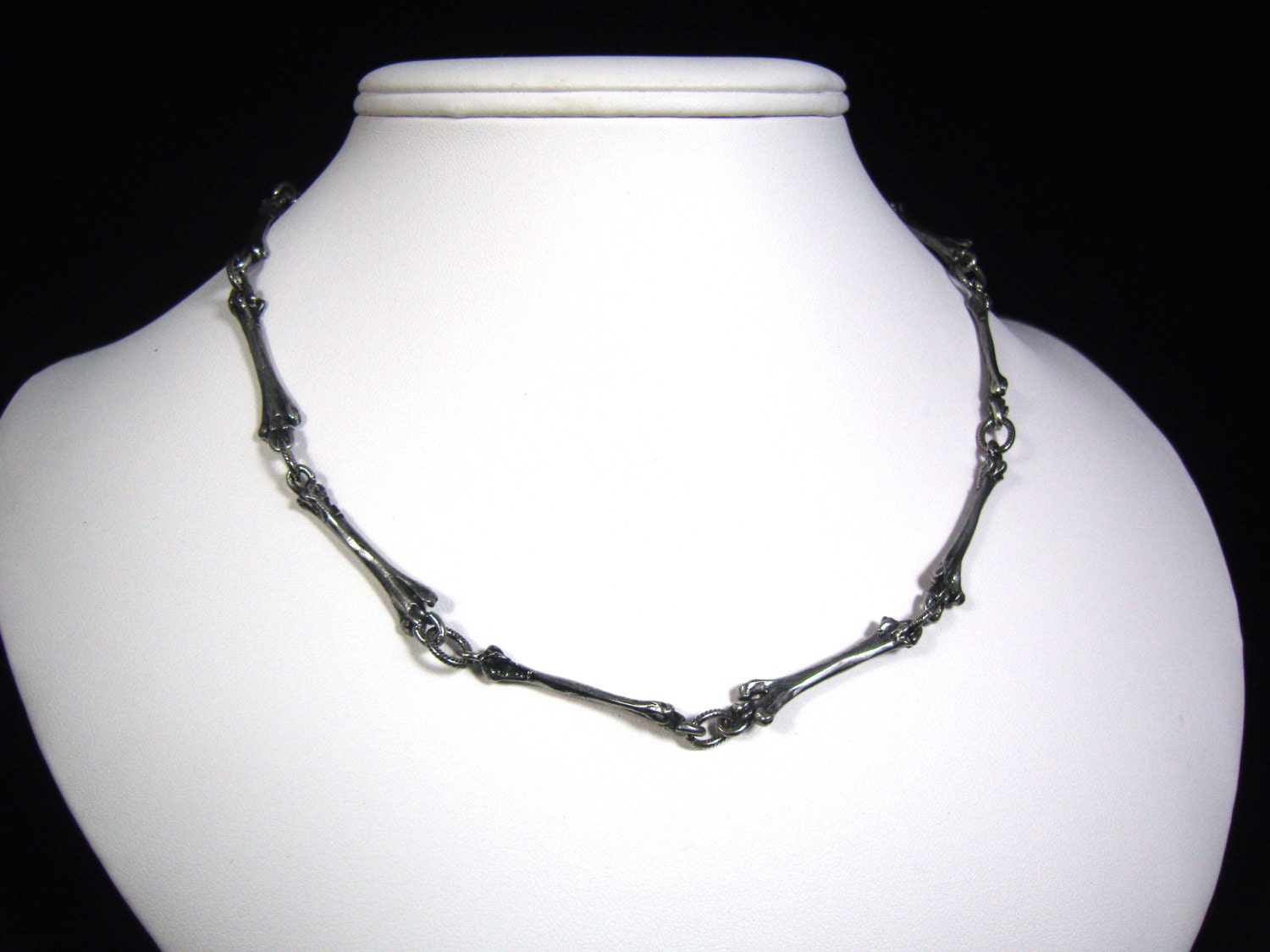 Bone Chain Necklace. DBN - Etsy