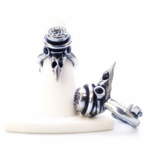Plague doctor ring. Plague doctor jewelry. Plage doctor mask. Mask
