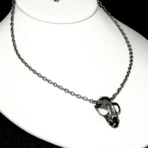 Bat Skull Necklace. Bat Skull. Skull Necklace. Skull. Rodent. Bone Ring. Bone. Bat Necklace. DRN