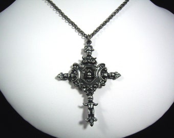 Baby Cross Necklace. Doll jewelry.  Rkn. Mcn