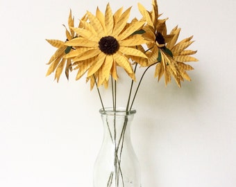 Sunflower Bouquet, Book Bouquet