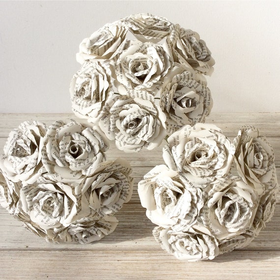 Bouquet Alternative Paper Bouquet Custom Book Bouquet Wedding,Book Flowers Paper Flower Bouquet The Alchemist Bouquet