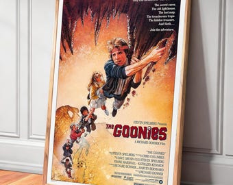 The Goonies Movie Canvas Poster—Unique Home Decor and Gift Wall Decorations, Frameless