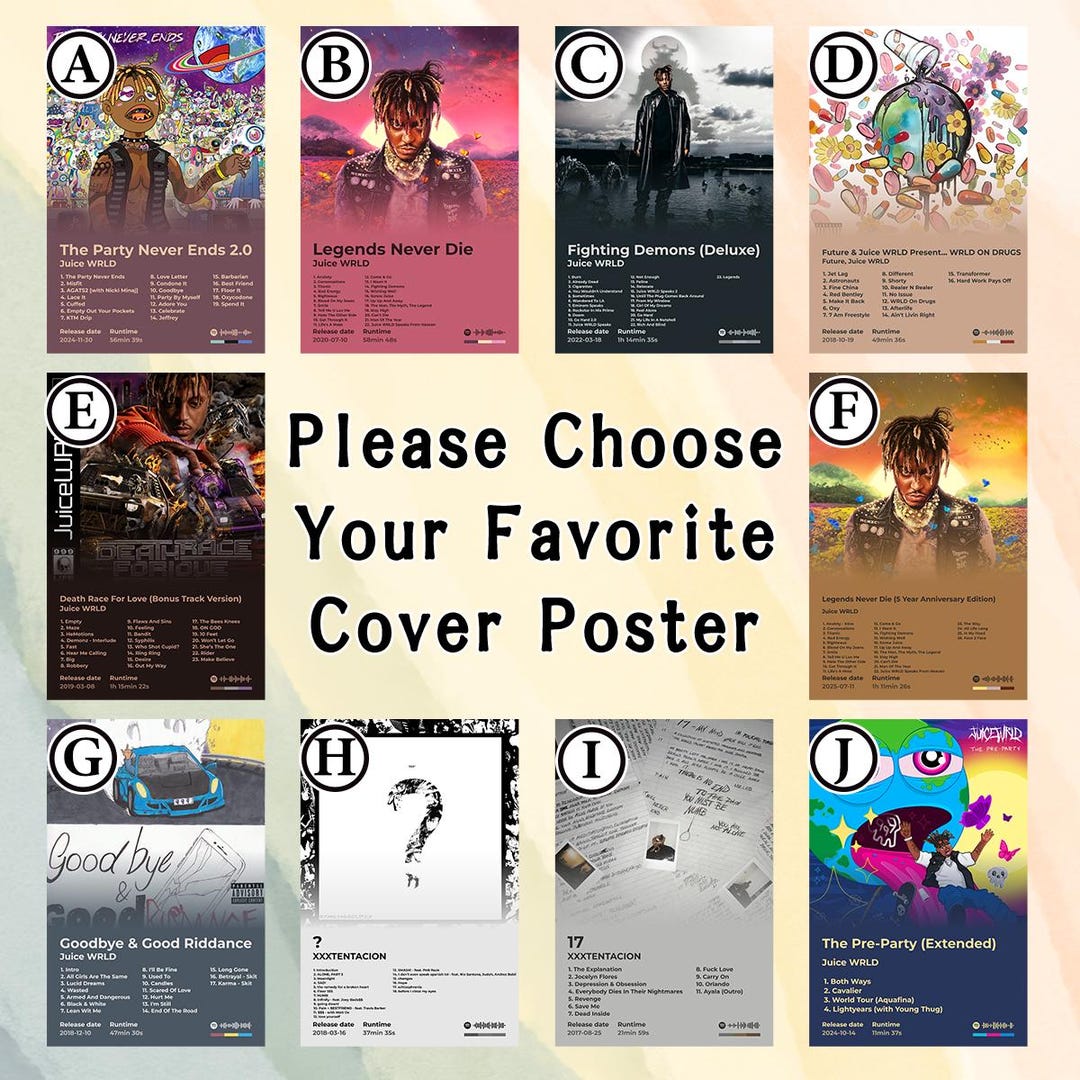 Gift Netted Rapper Cover Custom Rap Album Cover Posters, Music Posters, Rap Canvas Decorative ...