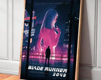 Blade Runner 2049 Movie Canvas Poster—Unique Home Decor and Gift Wall Decorations, Frameless