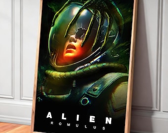 Alien: Romulus Movie Canvas Poster—Unique Home Decor and Gift Wall Decorations, Frameless