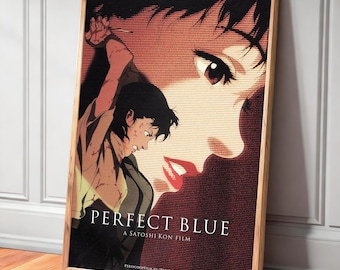 Perfect Blue Movie Canvas Poster—Unique Home Decor and Gift Wall Decorations, Frameless