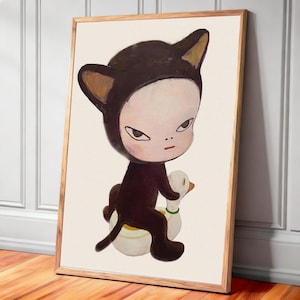 Cartel de Yoshitomo Nara,Descarga digital