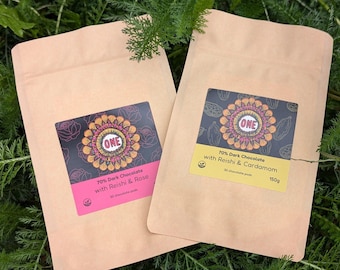 Chocolat noir + reishi bio (champignon fonctionnel) - 30 dosettes