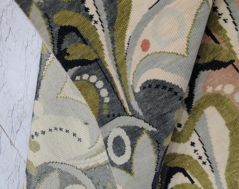 Oushak Teppiche: Handgeknüpfter Grüner Obie Multi Teppich 8x10 8x11