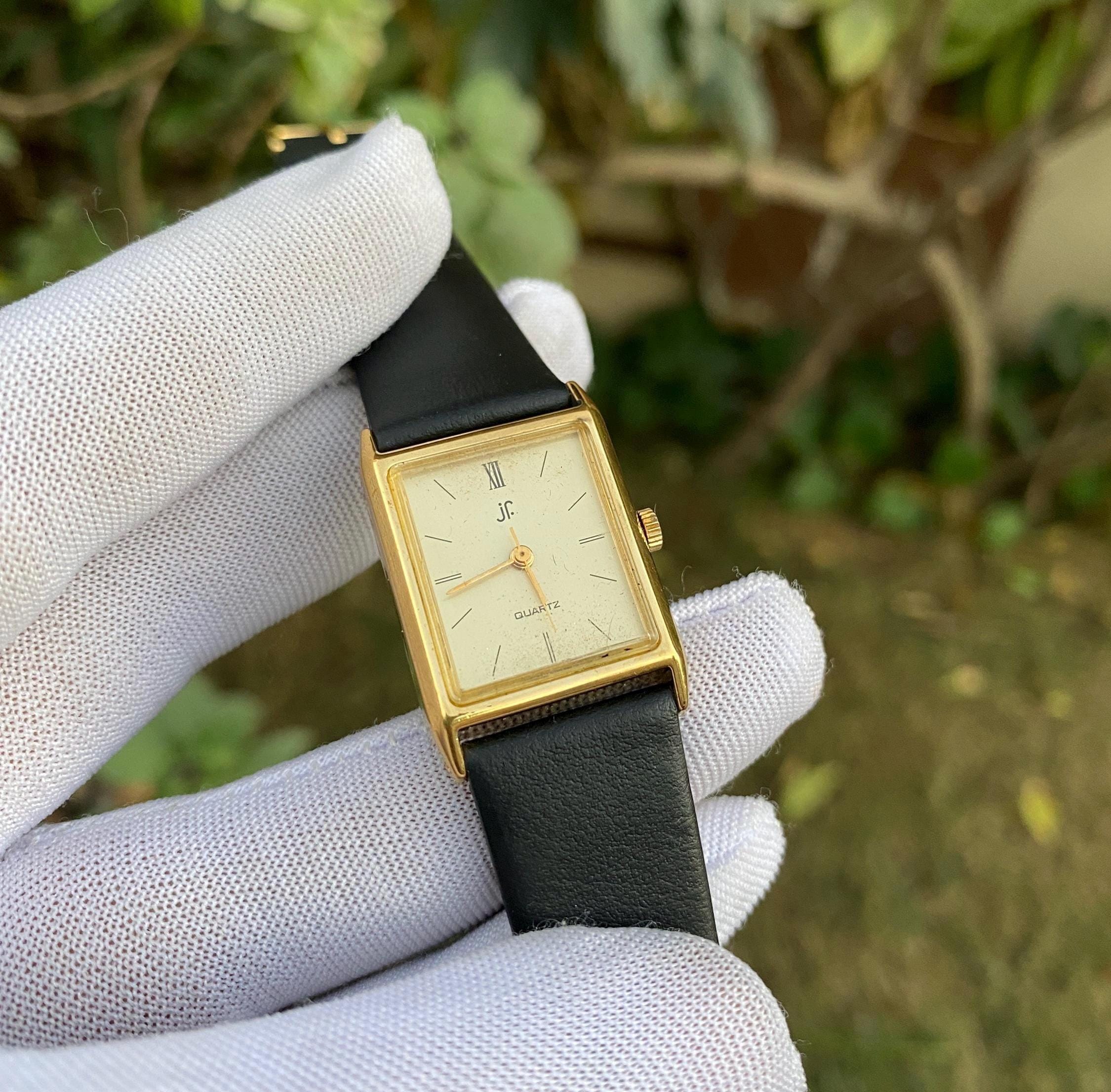 SEIKO TANK クォーツ 時計 ホワイト/ブラック グランドセイコー クオーツ 9F メンズ SBGX295 ホワイト 革ベルト