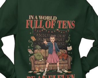 PNG de "Be An Eleven", archivo de fan de películas retro (descarga digital)